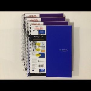 Lot of School Supplies - Notebooks, Scissors Etc